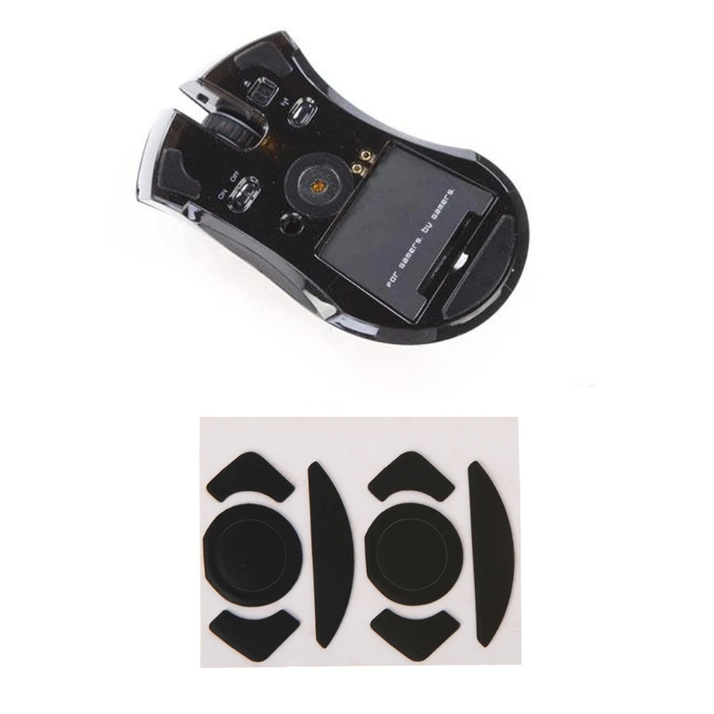 

2 Sets 0.6mm Thickness Replacement Mouse Feet Mouse Skates for razer Mamba 20CB