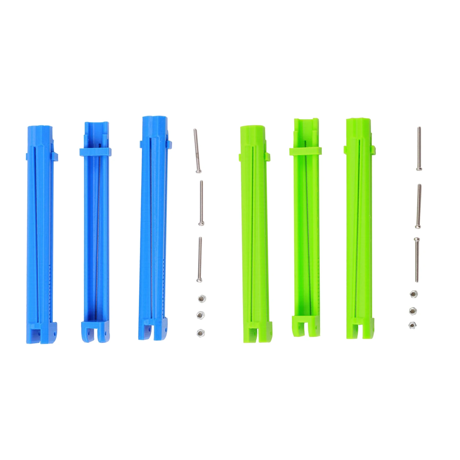 

3 Pack Archery Fletching Jig Vanes Stick Plastic Fletches Outdoor Target for Hunting & Shooting
