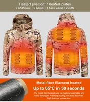 7 areas heated vest men women usb heated jacket heating vest thermal clothing hunting vest for outdoor camping hiking m 4xl size