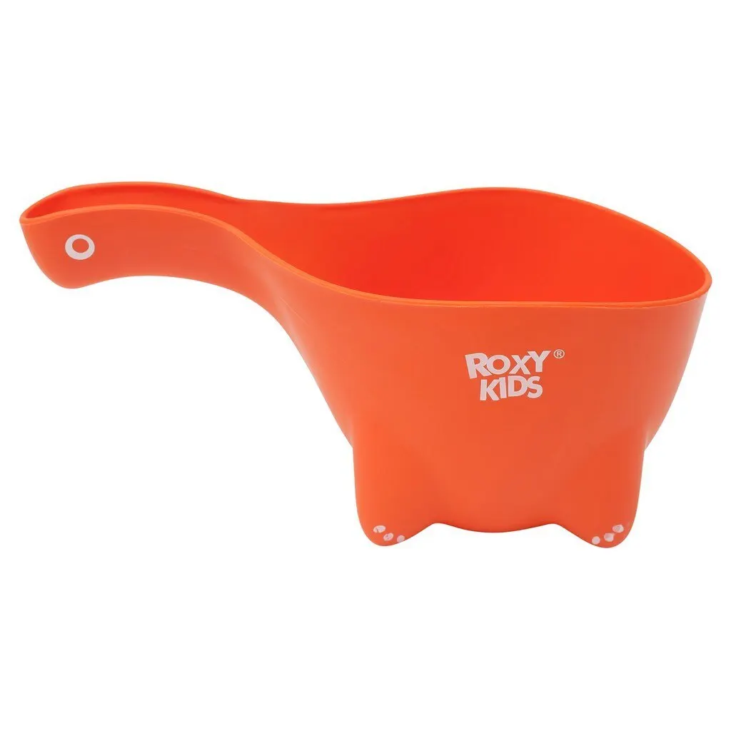 Ковш детский для мытья головы и купания DINO SCOOP от ROXY KIDS цвет оранжевый 800 мл Арт. RBS