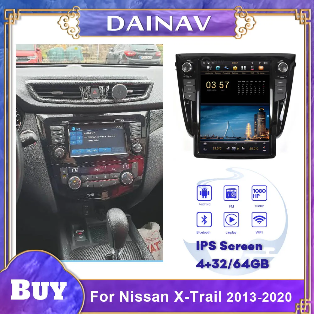 

Car Radio DVD Player GPS Navigation Head Unit For Nissan X-Trail T32 2015 2 Din Car Stereo Receiver