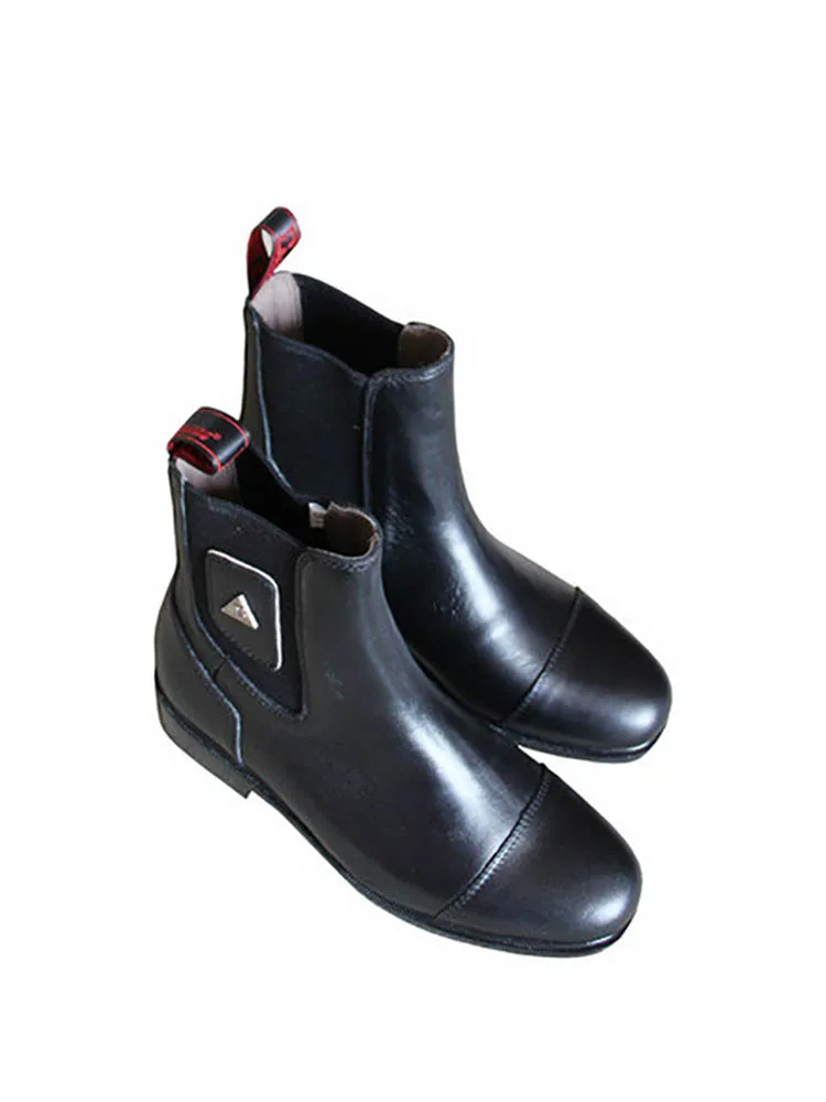 

Full Leather Horse Riding Boots Waterproof Wear-resisting Outdoot Protect Equestrian Euipment High Quality Classical Short Boots