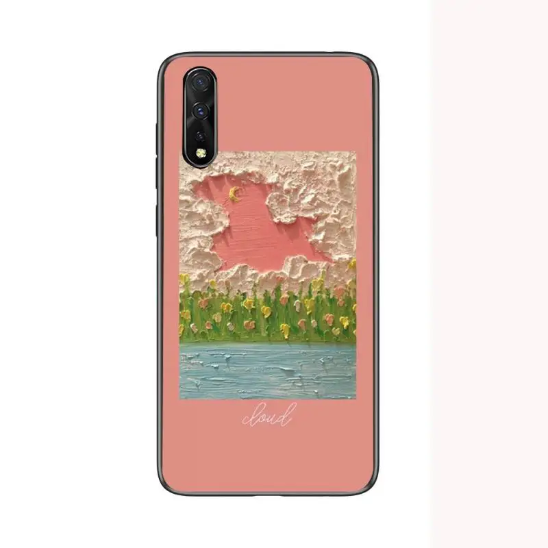 

Oil Painting Sunflower Flowers Phone Case For Samsung A10S A12 A02 A20E M30 A31 A40 A50 S A52 A51 A70 A71 A80 Cover Fundas Coque
