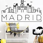 Настенные виниловые Стикеры горячая Распродажа Madrid, съемные виниловые обои, наклейки для гостиной, спальни, украшение для дома