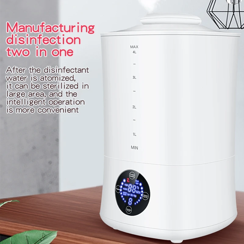 vender 4l Totalmente Automático Pulverizador Desinfetante Hypochlorous Gerador De água Fabricante De água Para A Proteção De Escritório Em Casa 110v-us Plug