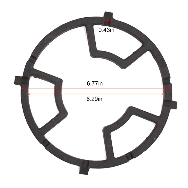 Многофункциональная чугунная кастрюля вспомогательная стойка для газовой плиты
