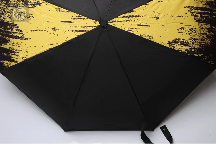

for Porsche umbrella short handle semi-automatic umbrella 718 GT4 umbrella racing yellow umbrella for Porsche Design