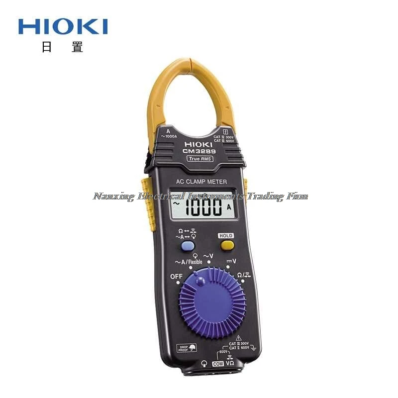 Ручной цифровой мультиметр зажим HIOKI CM3289 AC 1000A идеальная замена 3280 20F 3291 50 33 мм