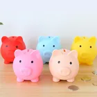 Мультяшная свинка, копилка для монет, коробка для хранения детских игрушек, подарок на день рождения, домашний декор, копилка для детей