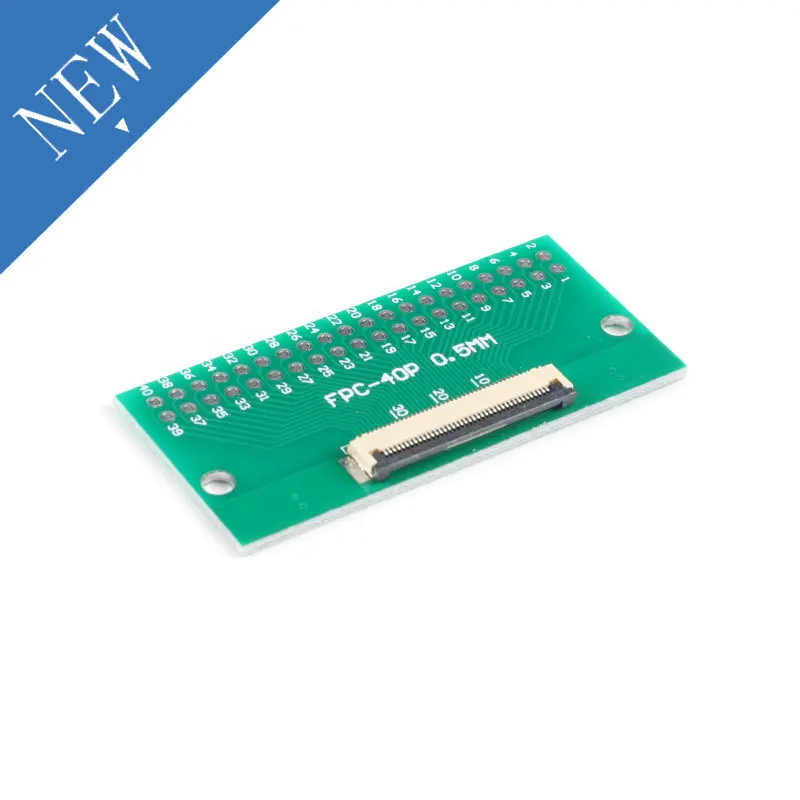 

FPC/FFC Flexible Cable Adapter Board 0.5mm Pitch 6P/8P/10P/12P/20P/24P/26P/30P/34P/40P 2.54mm 1.0mm SMT Connector Flat Cable