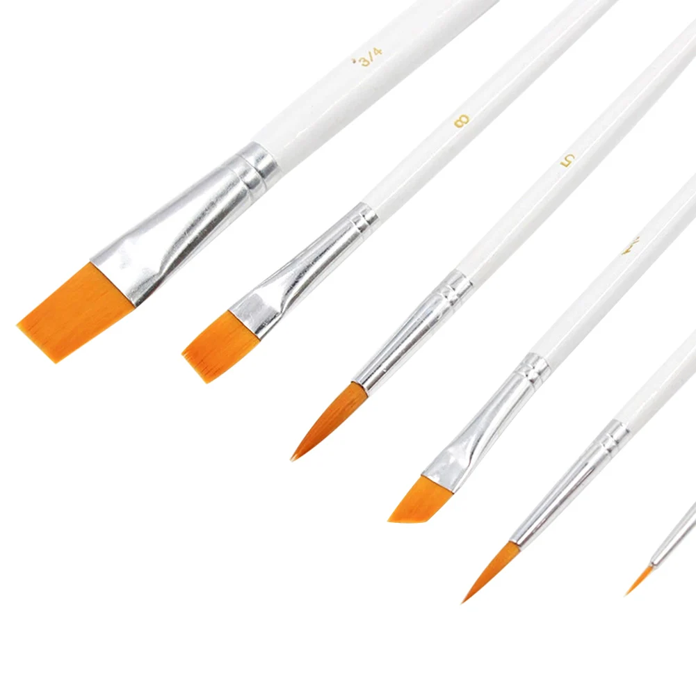 6 шт. цветные кисти ручки для рисования акварельные маркеры школьные