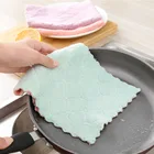 50 шт. Кухонная посуда ткань из микрофибры супер абсорбирующая высокоэффективная посуда полотенце кухонные инструменты бытовые чистящие салфетки