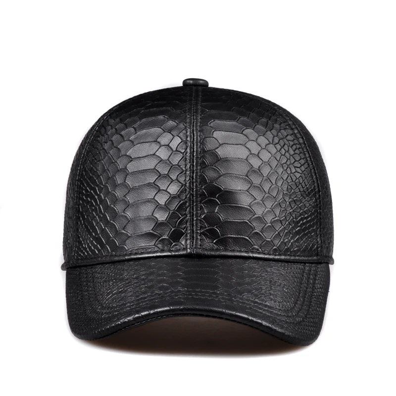 Осенние и зимние Молодежные мужские женские общие корейские бейсболки Кожаная