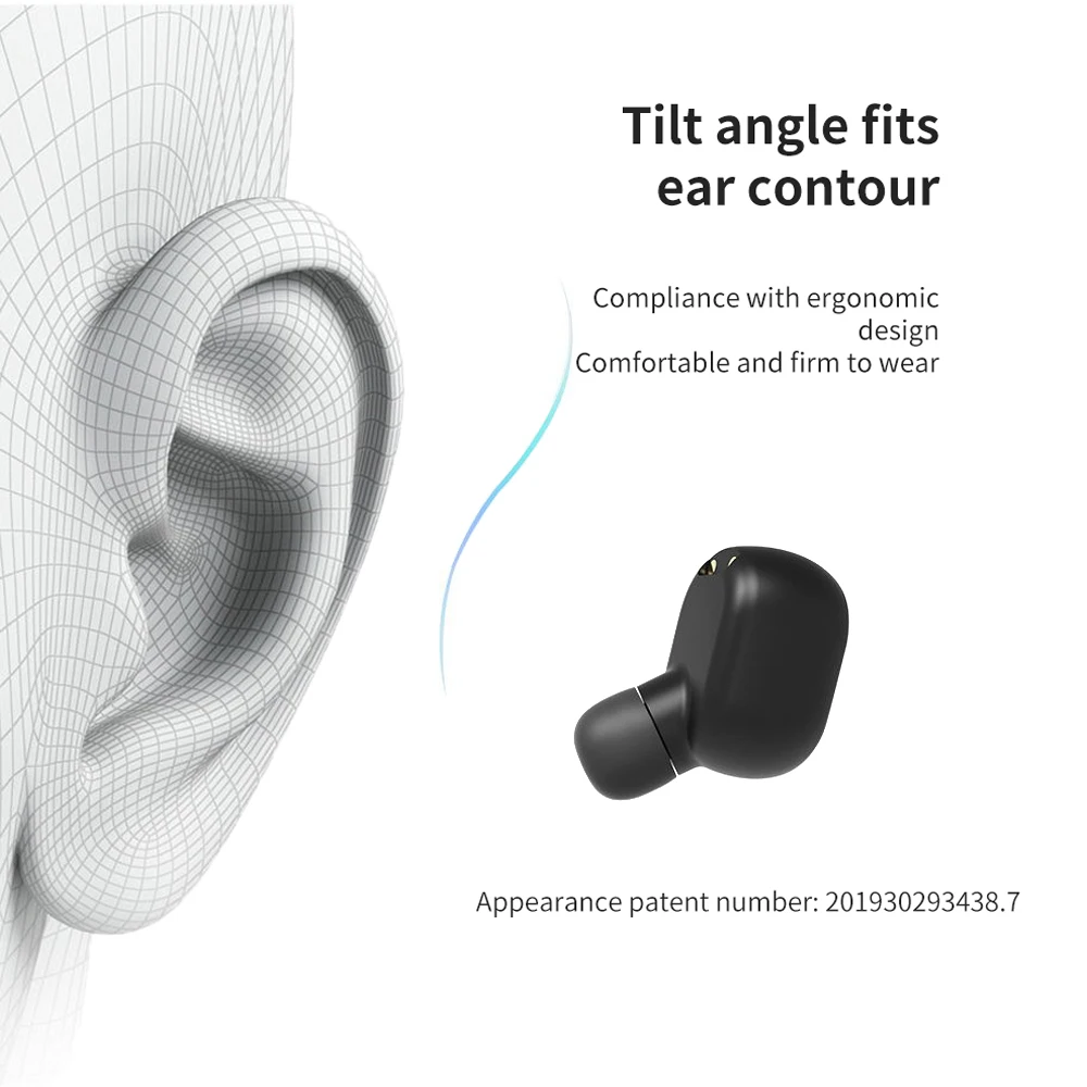 Hifi беспроводные наушники TWS Bluetooth 5 0 мини стерео Бас шумоподавление Спорт/игра