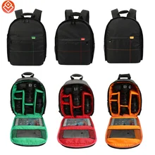 Waterproof Camera Bag Photo Cameras Backpack For Canon Nikon Sony Xiaomi Laptop DSLR Portable Travel Tripod Lens Pouch Video Bag