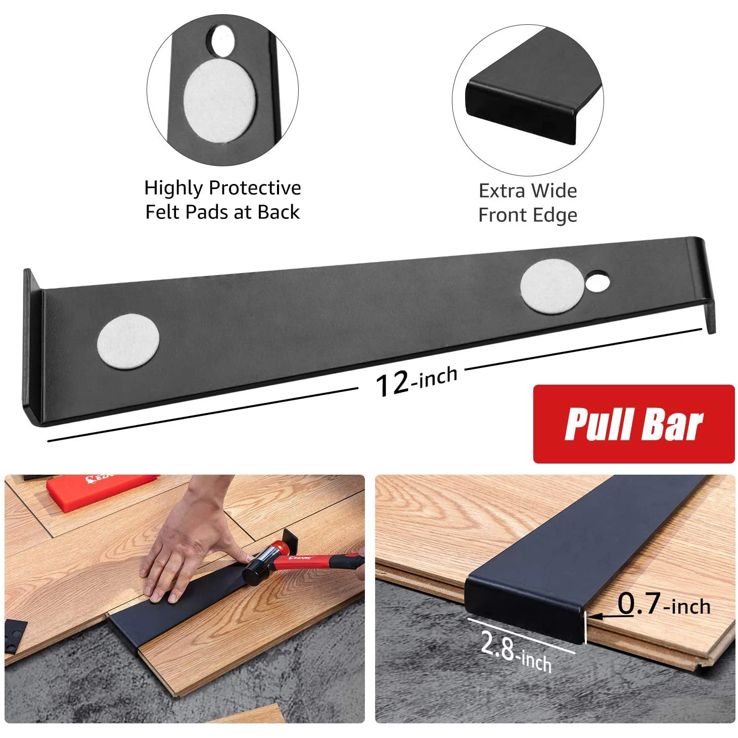 Набор для установки ламинированного деревянного пола EZARC включает пенные