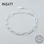 Браслет-цепочка женский Овальный из серебра 925 пробы