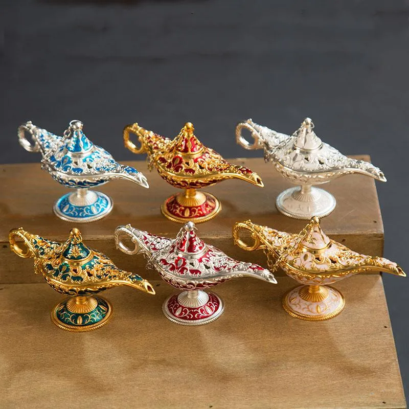 Сказочная искусственная курильница винтажная креативная металлическая