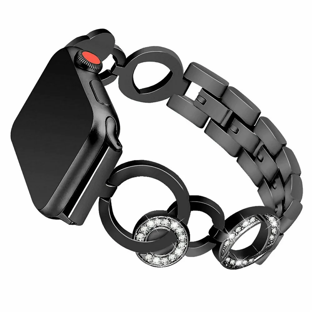Браслет женский металлический для Apple Watch Band Series 1 2 3 4 42/44 мм 38/40 мм|Ремешки часов| |