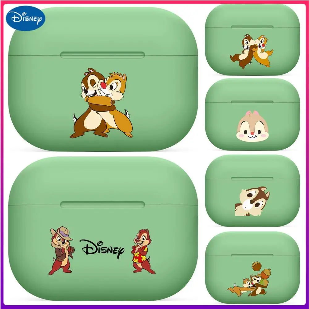 

Чехол Disney Chip 'n' Dale для Airpods pro 3, защитный чехол для беспроводных Bluetooth наушников Air Pods airpod, Чехол air pod, чехол s gree