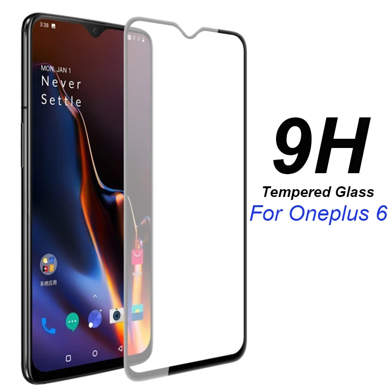 Полноэкранная Защитная пленка для Oneplus 6 закаленное стекло T Oneplus6 One Plus защитная 1 +