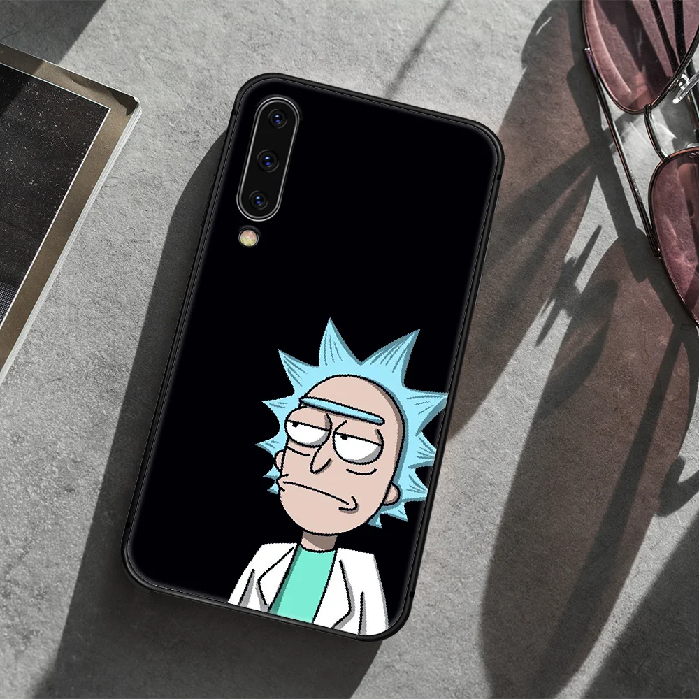 

Cartoon Rick Anime Morty Phone Case Cover For Samsung Galaxy A10 A11 A20 E A21 A30 A40 A41 A50 A51 A70 A71 A81 S 4G 5G black