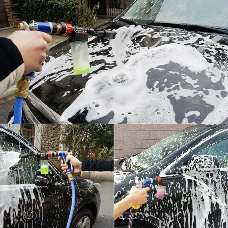 1 шт. автомобильная мойка под давлением Регулируемый пистолет из пены для снежной