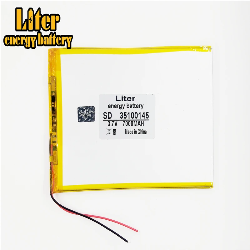 35100145 емкость аккумулятора планшета 3 7 V 7000mAh Универсальный литий ионный