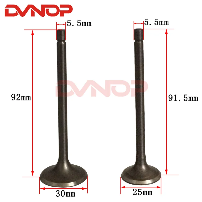 Впускной клапан двигателя мотоцикла выпускной стержень клапана для HONDA CG150 CG 150