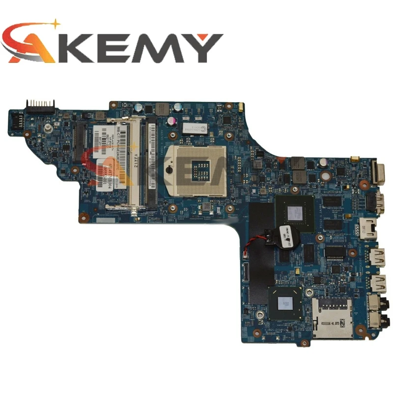 AKemy материнская плата для ноутбука HP Pavilion DV6-7000 682174-501 682174-601 11253-2 HM75 N13P-GT-A2 DDR3