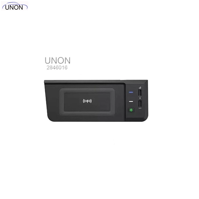 

For Audi Q5L 2018-2021 Refitted Wireless Charger Interior Storage Box Charging Board Fast Charging Car Accessories