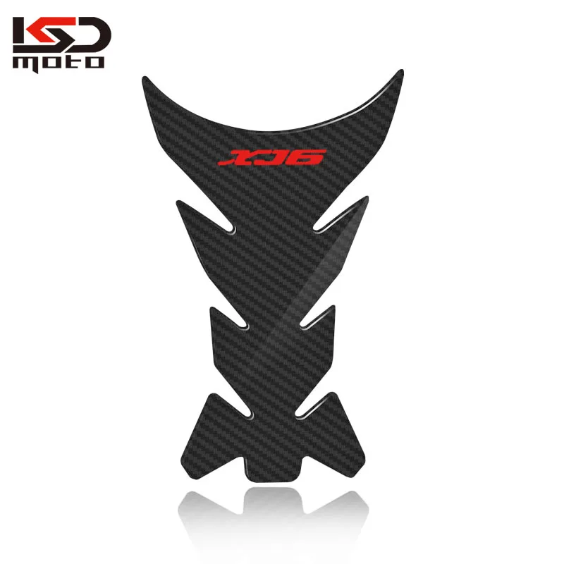 

For Yamaha XJ6 DIVERSION Real Carbon Fiber Tank Gas Cap Fuel Filler Pad Cover Sticker