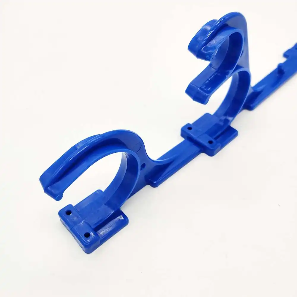 

2pcs Swimming Pool Plastic Storage Rod Cleaning Tools Shelf Garden Equipment