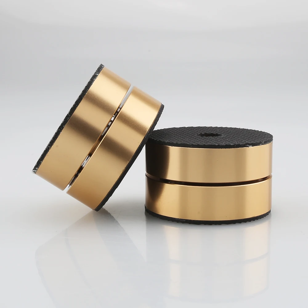 New 4Pcs HIFI Audio Speakers Amplifier Chassis beads Anti-shock Shock Absorber Foot Pad Feet Pads Vibration Absorption Stands