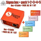 Новая оригинальная коробка Sigma Box с 9 кабелями с активацией Pack1 + Pack2 + Pack3 + Pack4 + Pack5, новое обновление для huawei.