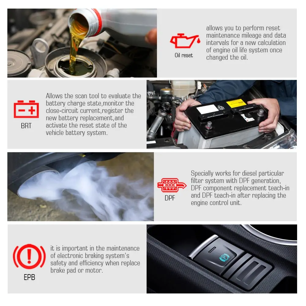 Диагностический инструмент VIDENT iAuto700 iAuto 700 All System с сбросом масла BRT DPF EPB 4| |