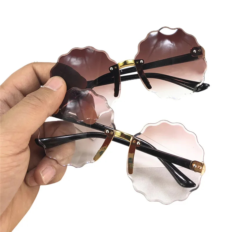 Солнцезащитные очки для малышей девочек и мальчиков модные солнцезащитные в