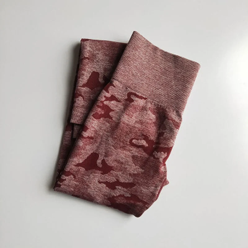 Новинка камуфляжные бесшовные леггинсы 5 цветов кроп-топ с длинным рукавом |