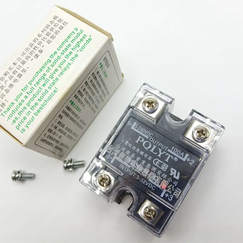 SSR 100DD 100A на самом деле 3 32VDC для 12 240VDC твердотельные реле 100% качество DC DC|solid state