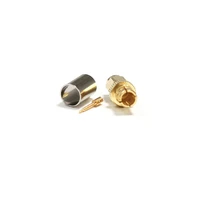 1pc sma male plug connector with for lmr300 straight goldplated new wholesale