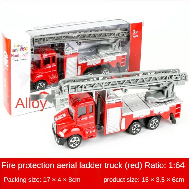 15 Styles Alloy Police Car Series Model 1:64 Collection Gift Box Kids Toys Simulation Inertia Diecasts SWAT Fire Truck Boys Toy | Игрушки и