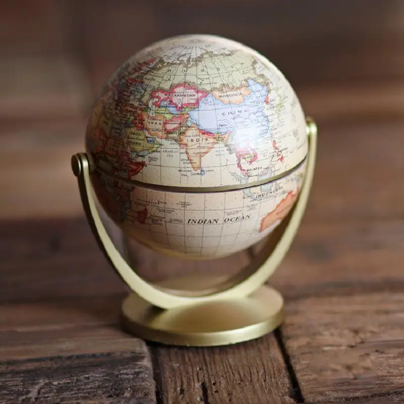 

English Version Of The Retro Earth Instrument Orientation Universal Globe Book Decoration Beautiful Office Supplies