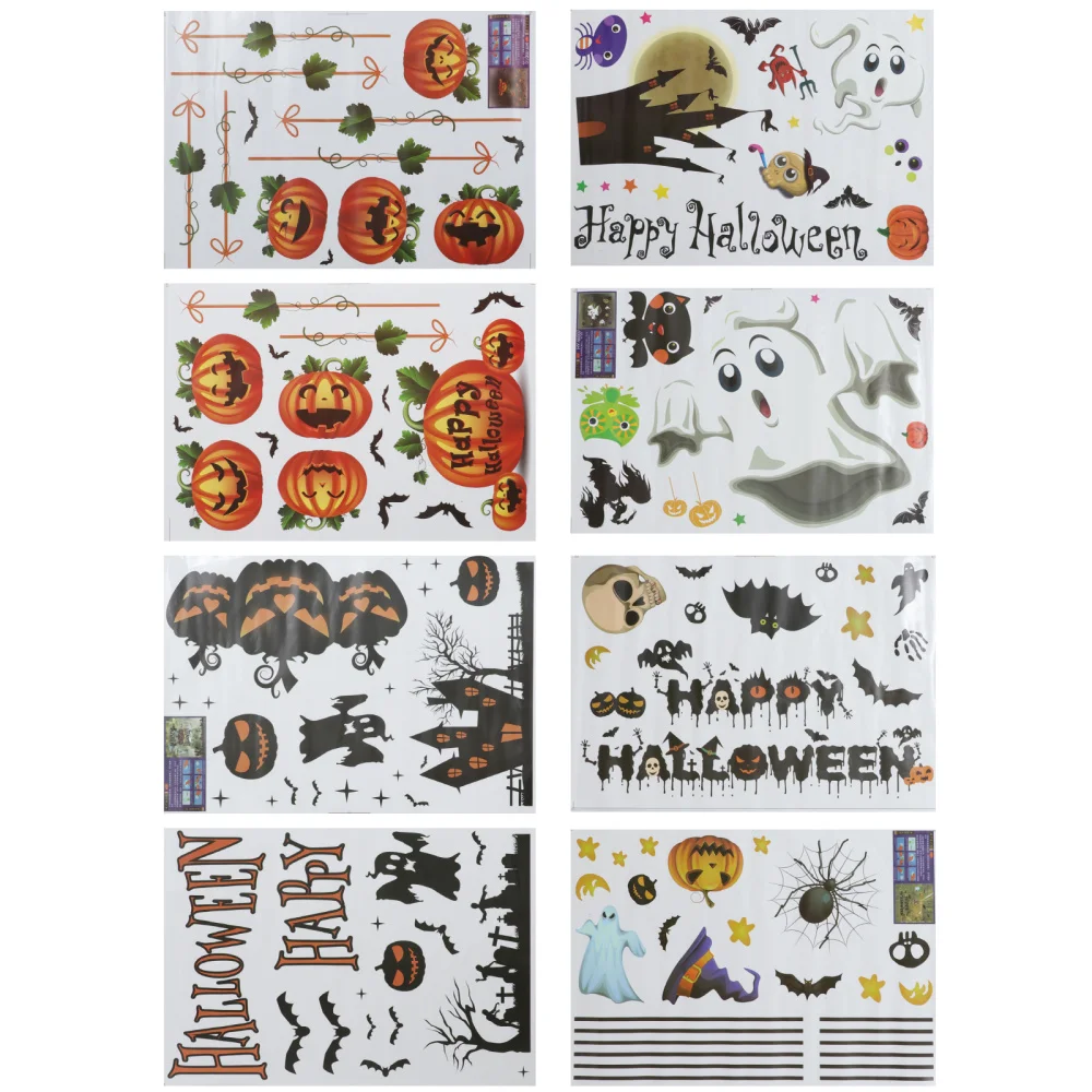 4 шт. Настенный декор вечерние стены Стикеры s электростатическое окно