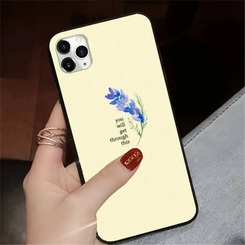 

Great Aesthetic Flower art retro Phone Case for iPhone 11 12 pro XS MAX 8 7 6 6S Plus X 5S SE 2020 XR