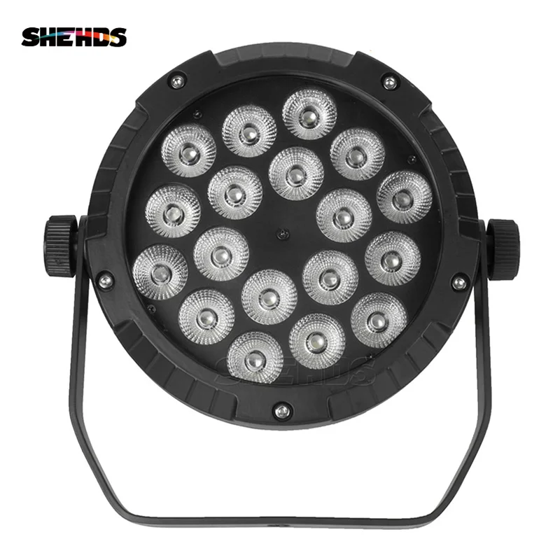 IP65 Waterproof LED 18x18W 6in1 RGBWA+UV Aluminum Alloy Par Light Outdoor DMX Control DJ Stage Equipment Effect SHEDHS | Освещение