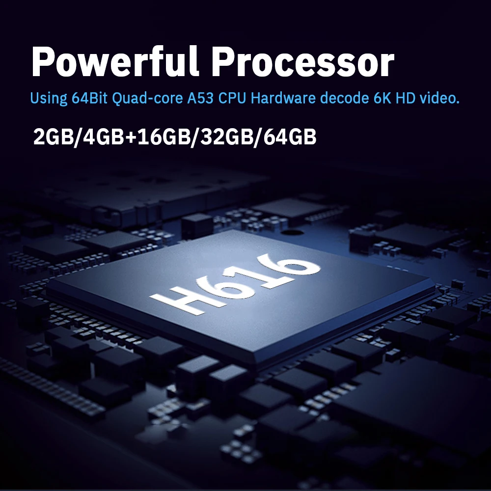 ТВ-приставка Transpeed на Android 10 Allwinner H616 T95H голосовой помощник 2 4 ГГц Youtube Google |
