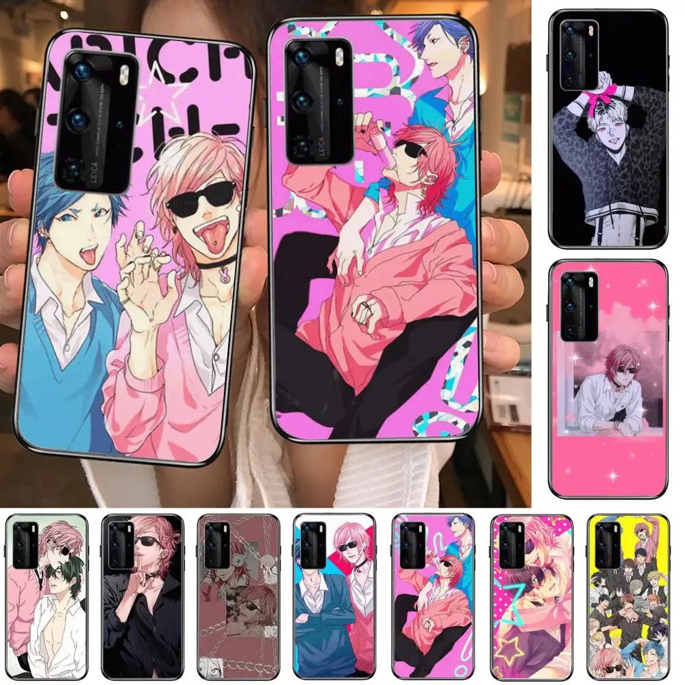 

Sexy Yarichin Bitch Club Phone Case For Huawei P 40 30 20 10 9 8 Lite E Pro Plus Black Etui Coque Painting Hoesjes comic fashio