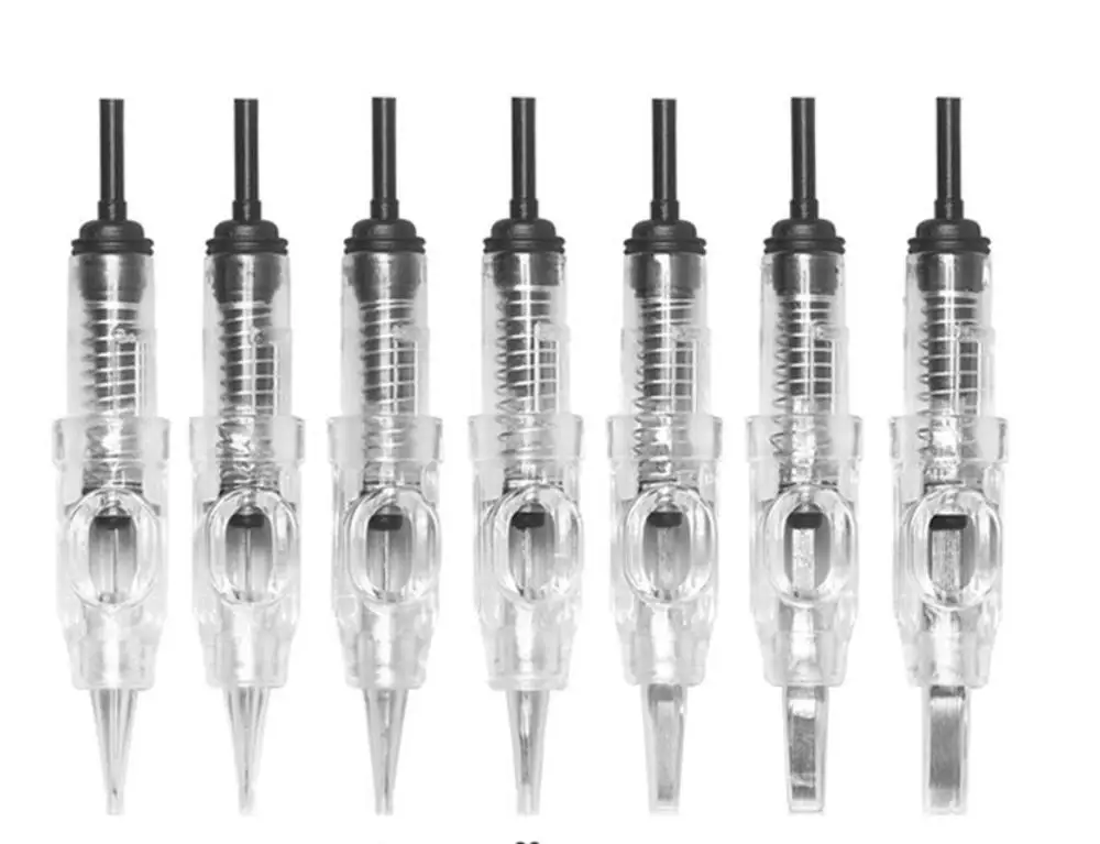 Одноразовые стерилизованные иглы для татуажа 1/3/5/7 RL картридж перманентного