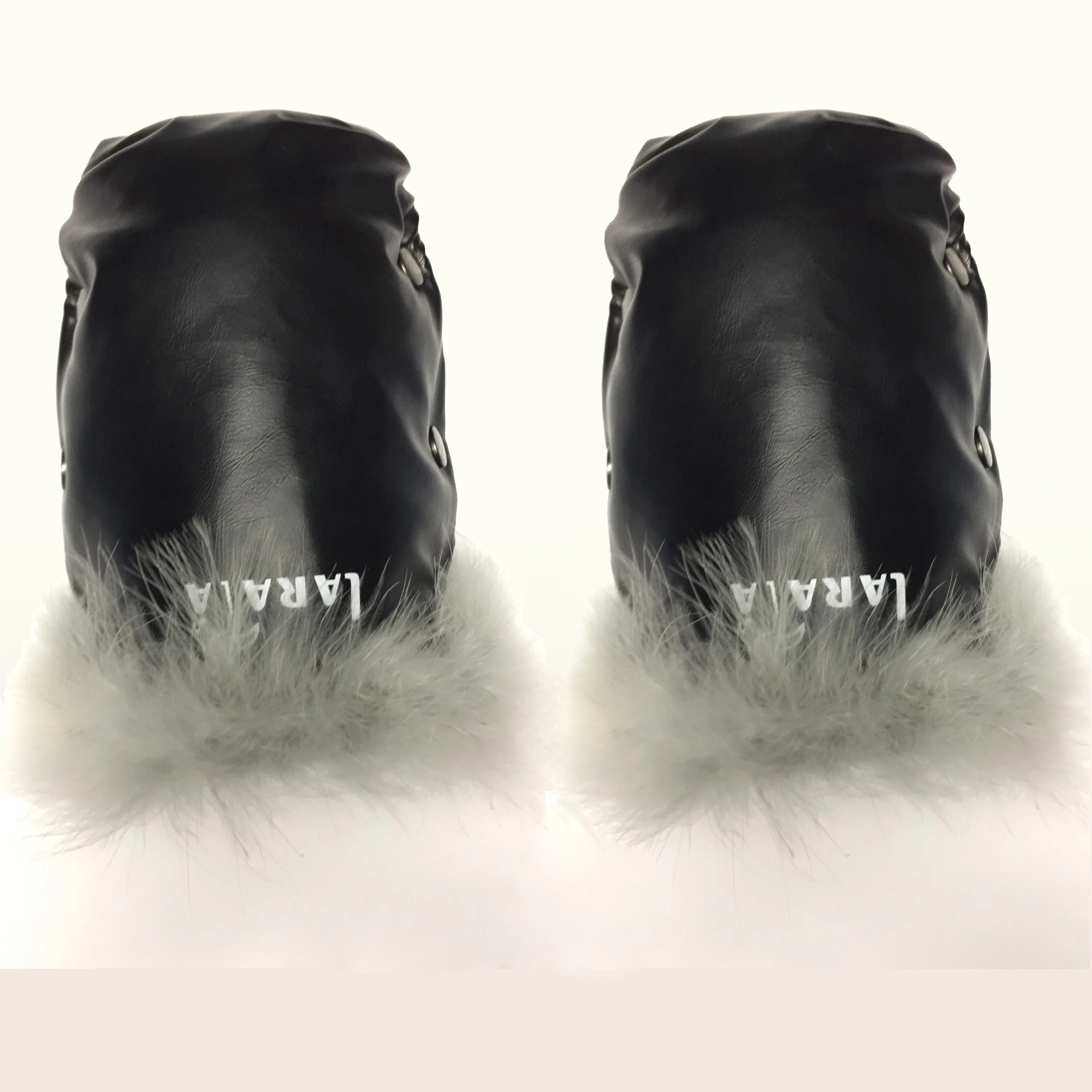 Защитные перчатки для детской коляски из натурального меха | Мать и ребенок