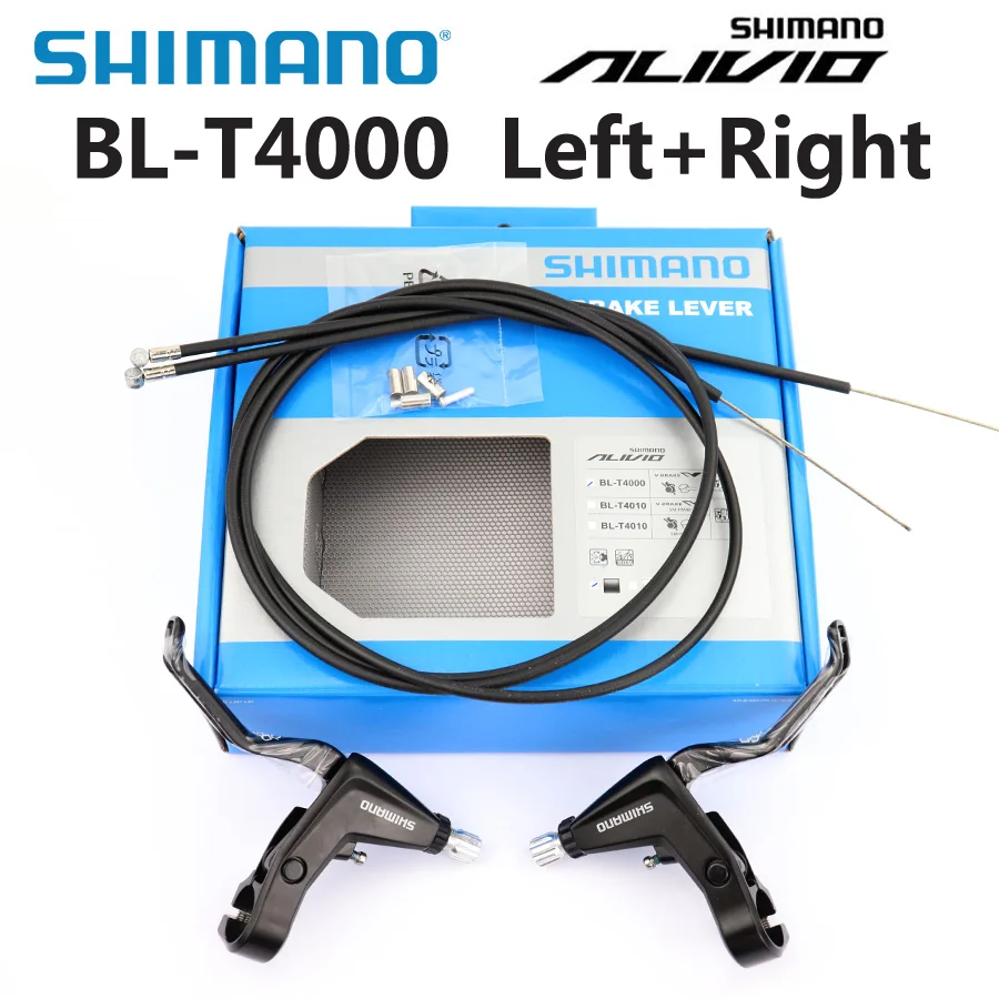 SHIMANO BL T4000 V тормозной рычаг 2 пальца с анодированным алюминиевым MTB рычагом Shimano